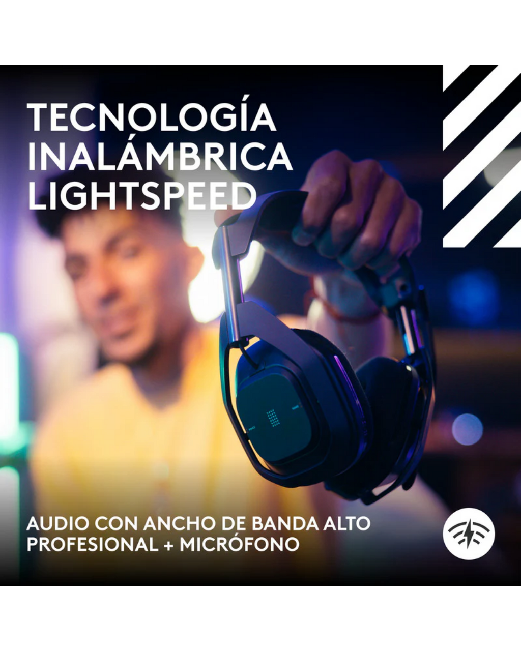 Audífonos Gamer Astro A50 X Inalámbricos HDMI 2.1 Base Station RGB