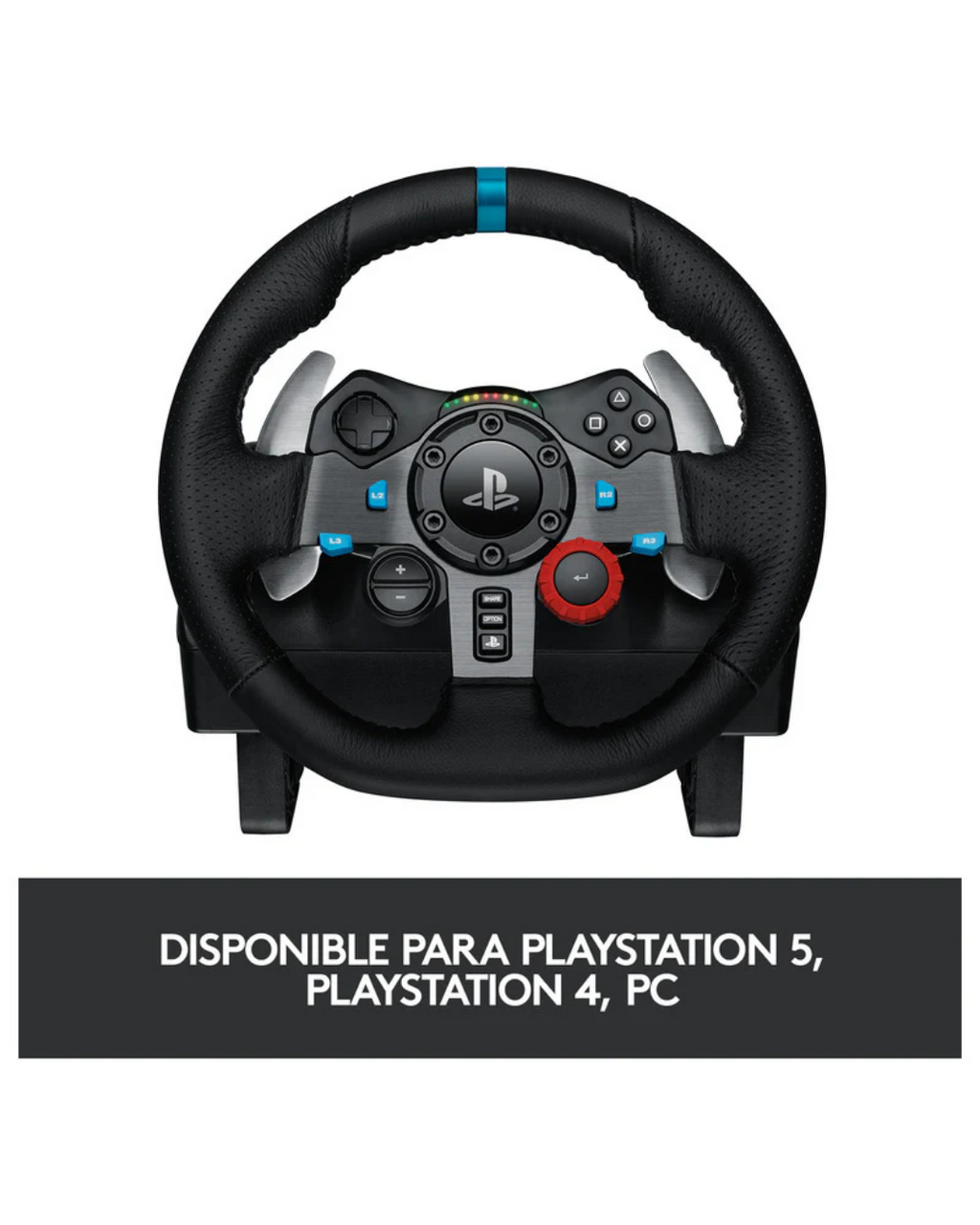 Timón Logitech G29 Driving Force para PS3 PS4 PC Negro con Pedales