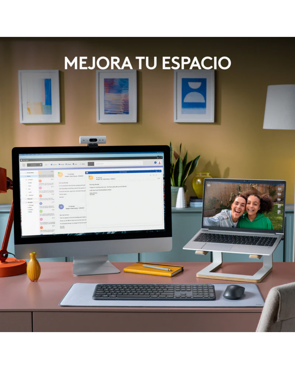 Teclado Logitech Signature Slim K950 Inalámbrico Bluetooth Multi-Device