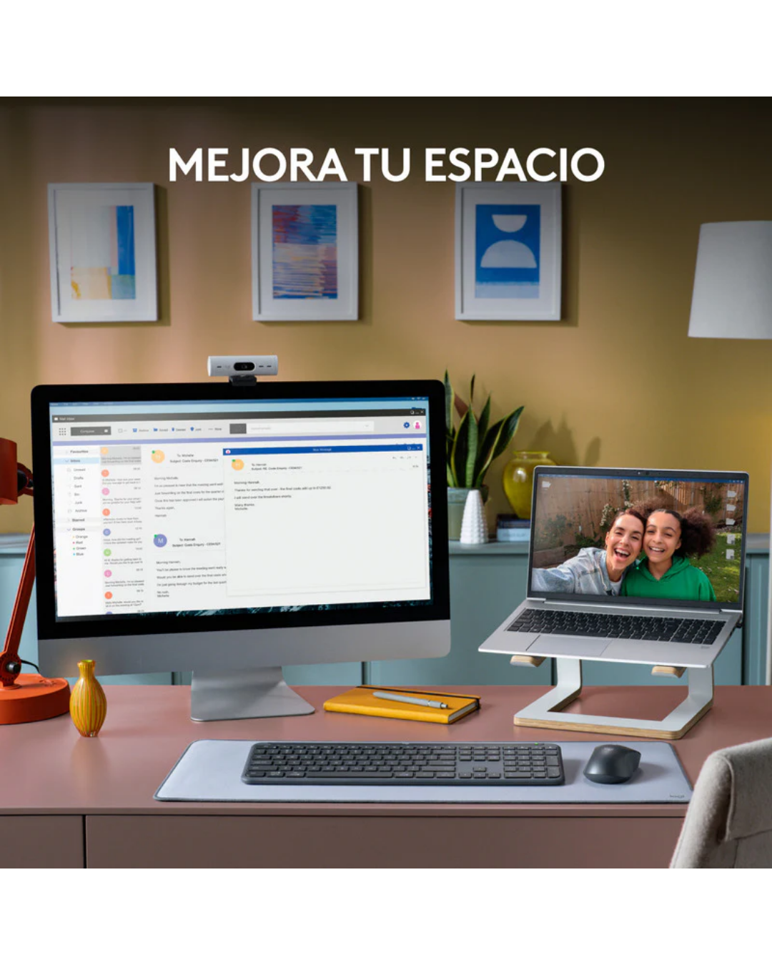 Teclado Logitech Signature Slim K950 Inalámbrico Bluetooth Multi-Device