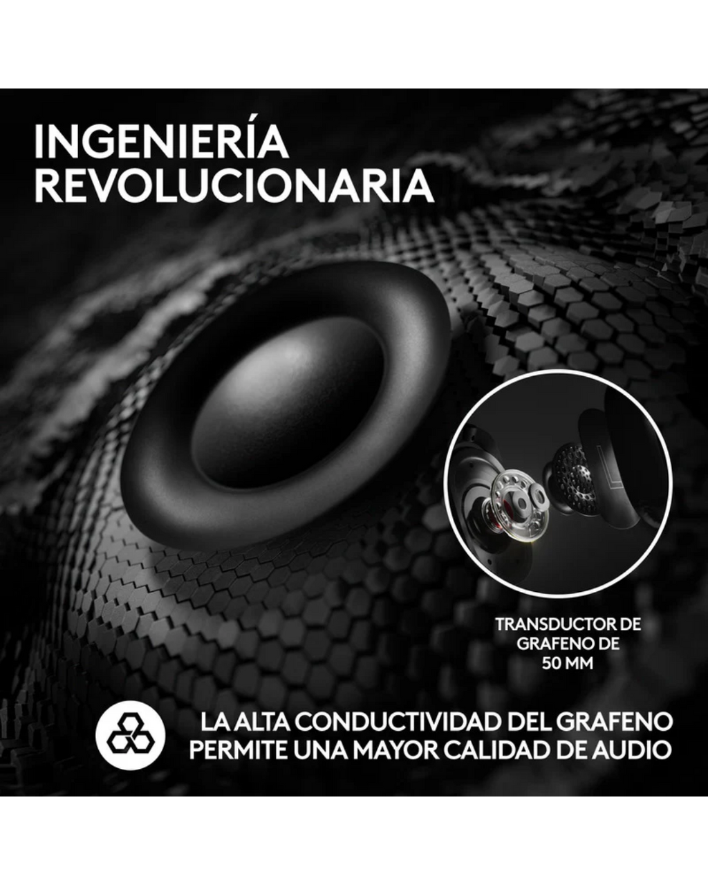 Audífonos Gamer Logitech G Pro X 2 LIGHTSPEED Inalámbricos Bluetooth Negro