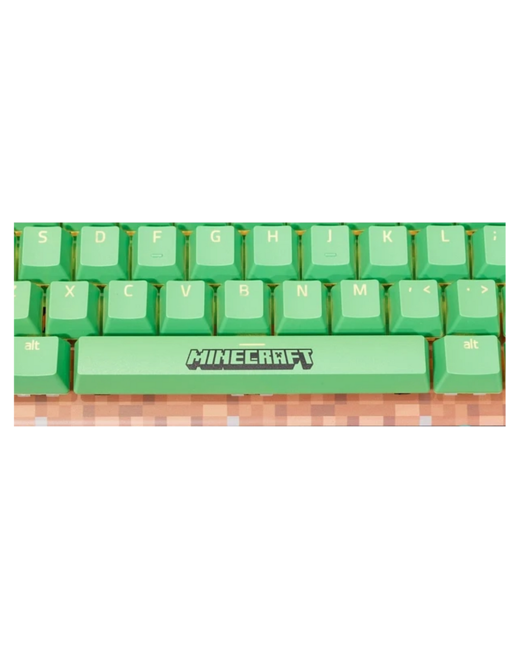 Razer BlackWidow V4 X Minecraft Edition Teclado Mecánico Gaming RGB Switch Verde