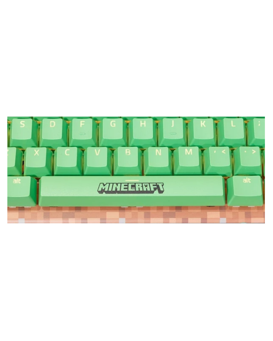 Razer BlackWidow V4 X Minecraft Edition Teclado Mecánico Gaming RGB Switch Verde