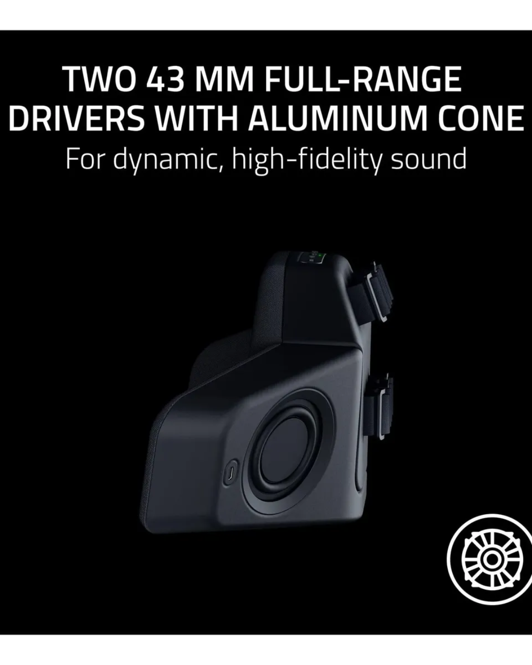 Cojín Parlante Razer Clio | Inalámbrico con Sonido THX® Spatial Audio