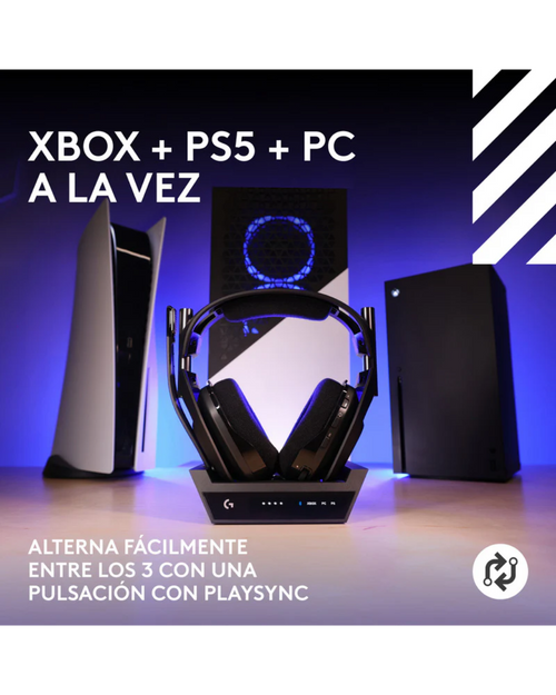 Audífonos Gamer Astro A50 X Inalámbricos HDMI 2.1 Base Station RGB