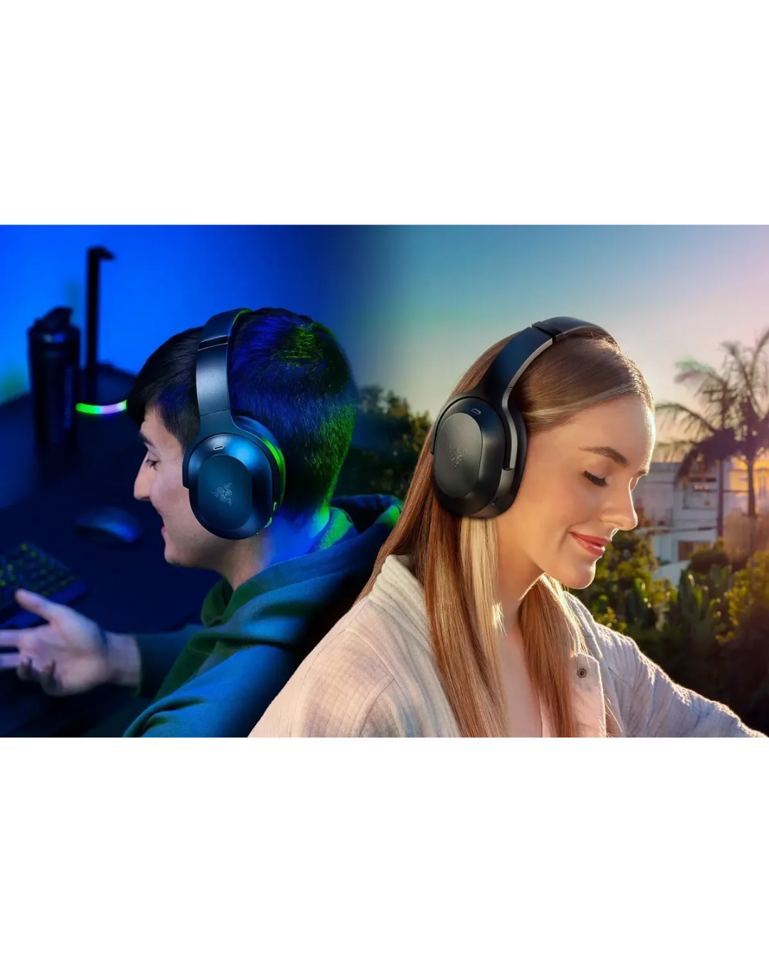 Audífonos Gamer Razer Barracuda Pro Inalámbricos ANC THX Spatial Audio