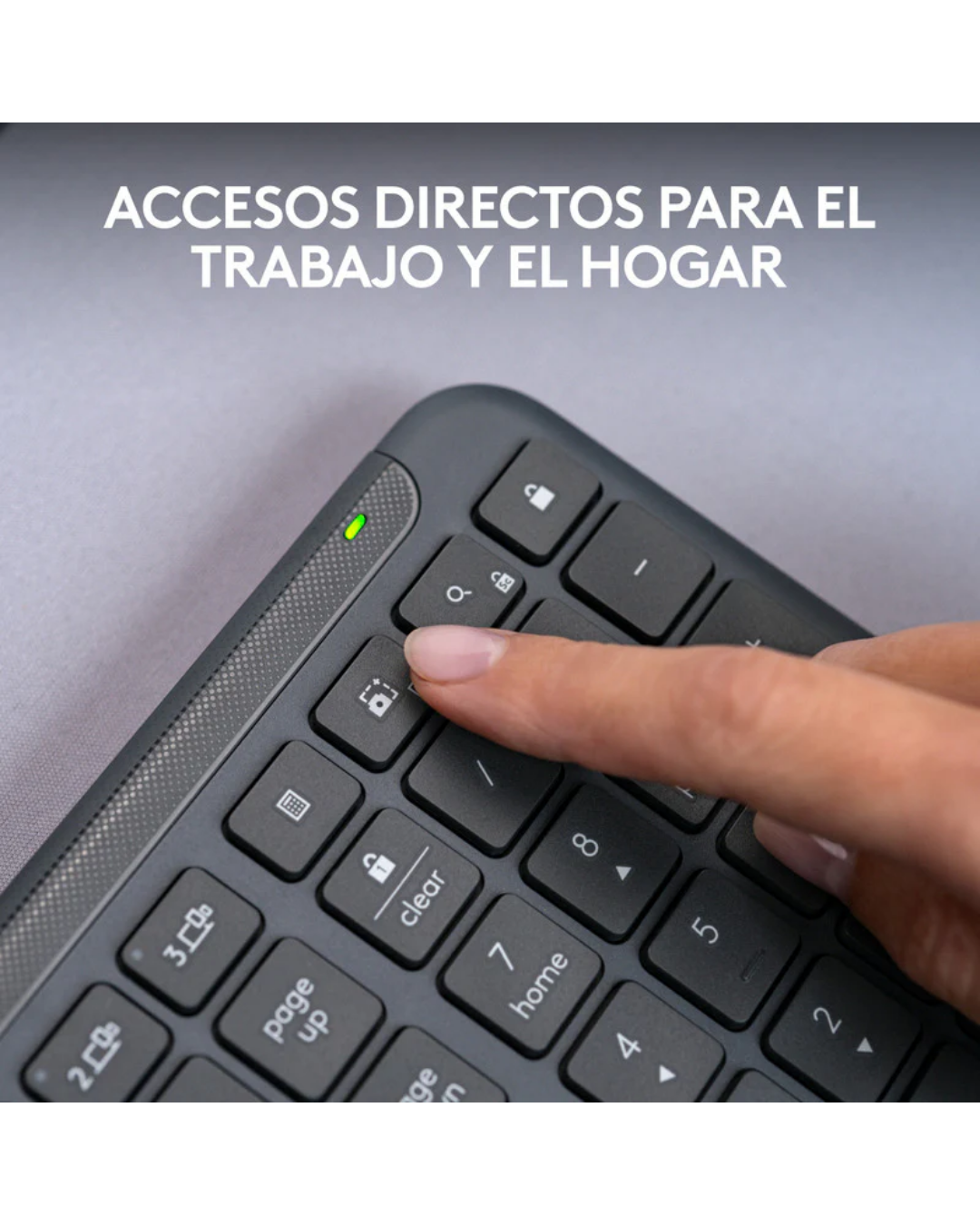 Teclado Logitech Signature Slim K950 Inalámbrico Bluetooth Multi-Device