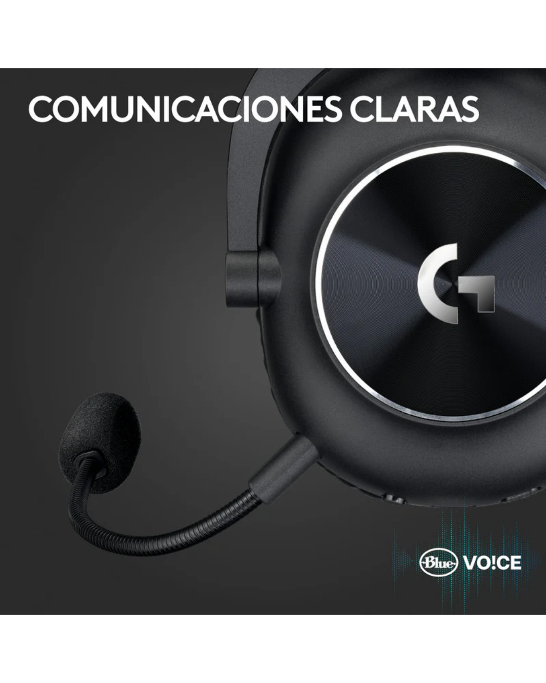 Audífonos Gamer Logitech G Pro X 2 LIGHTSPEED Inalámbricos Bluetooth Negro
