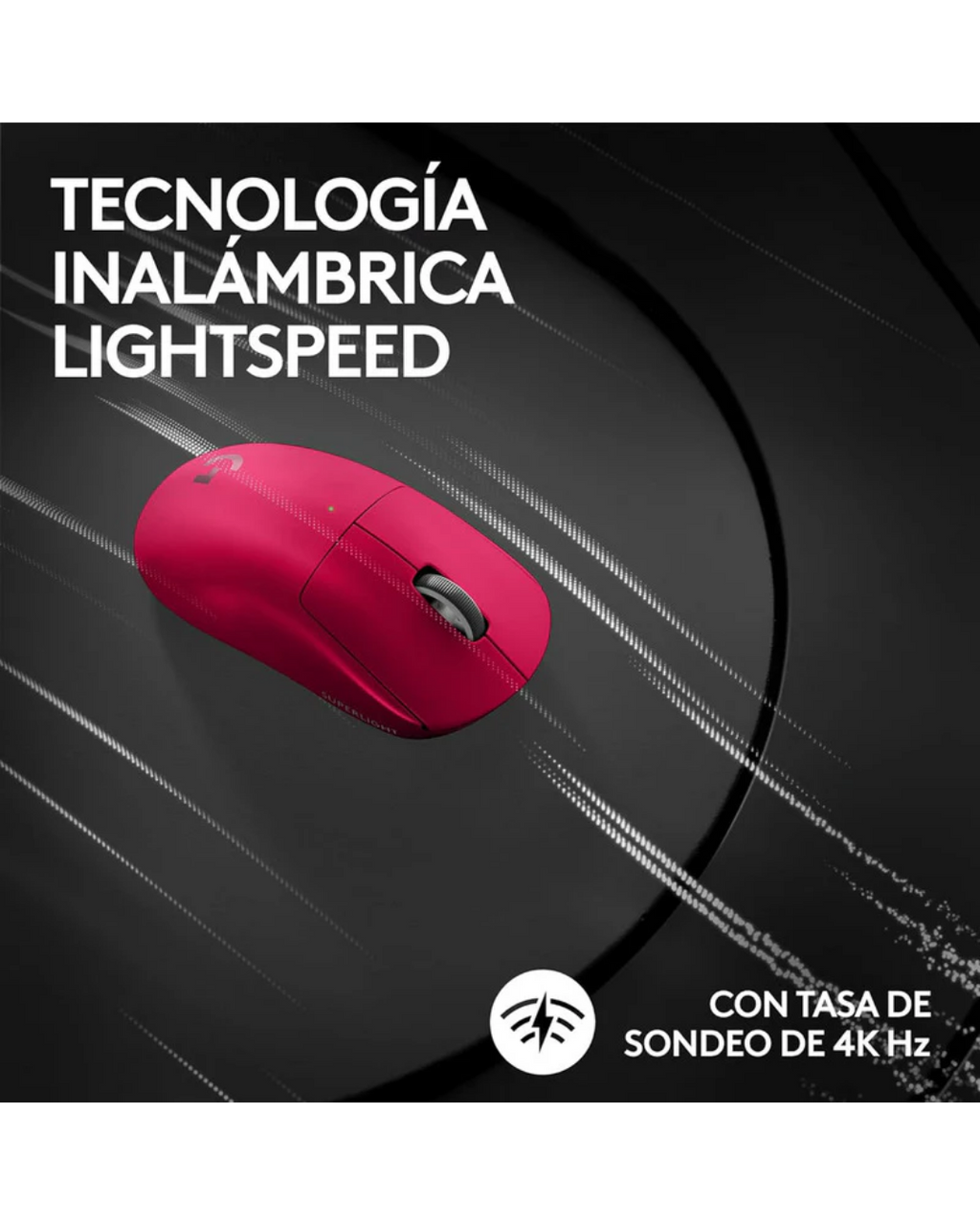 Mouse Gamer Logitech G Pro X Superlight 2 LIGHTSPEED Inalámbrico