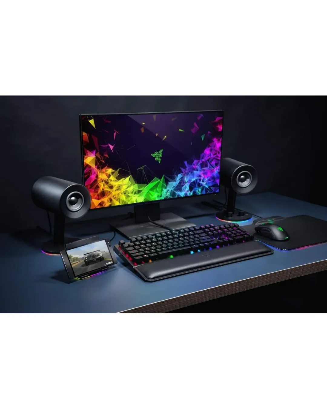 Parlantes Gamer Razer Nommo V2 X 2.0 RGB Full Range para PC