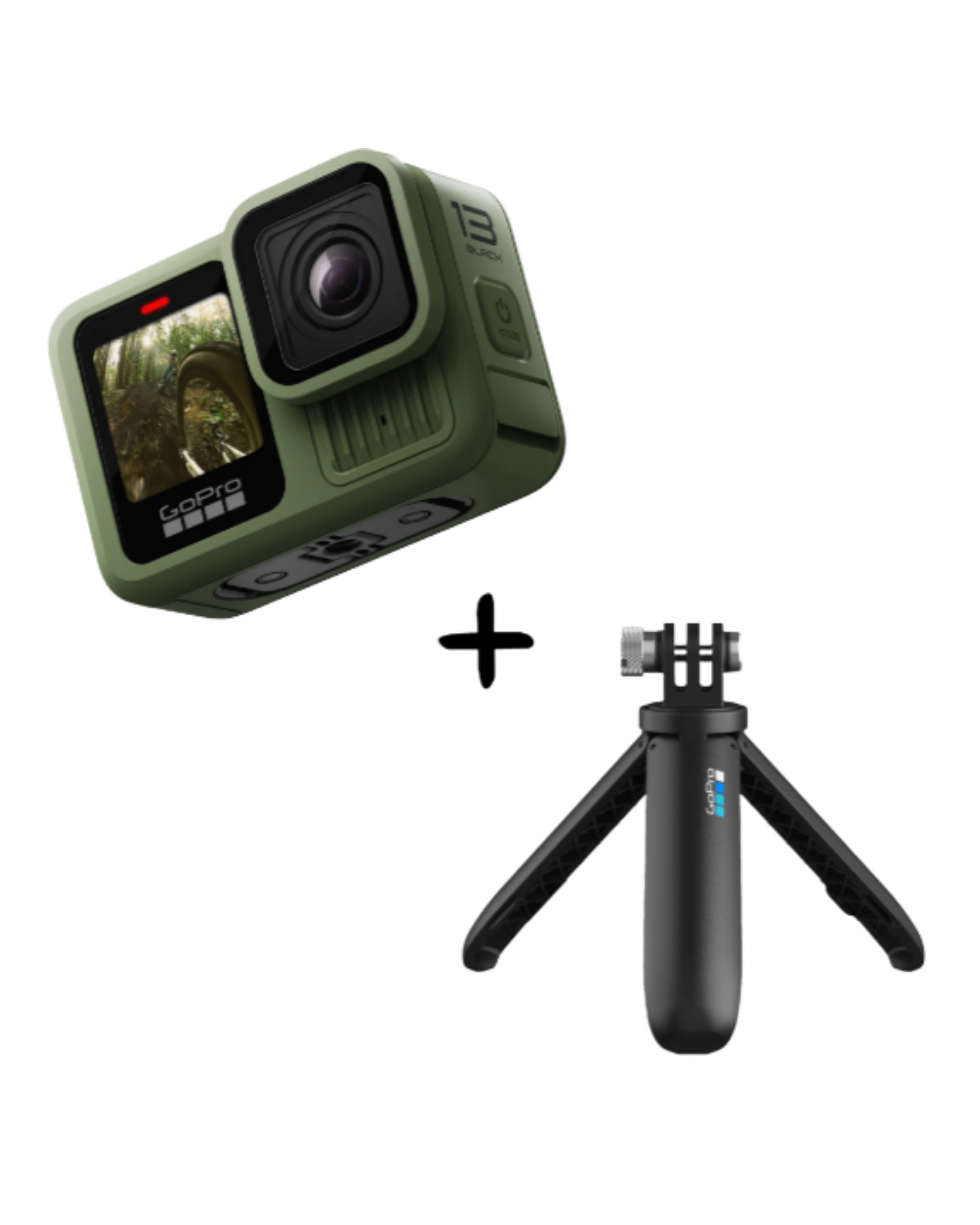 HERO13 BLACK EDICIÓN LIMITADA VERDE BOSQUE + SHORTY